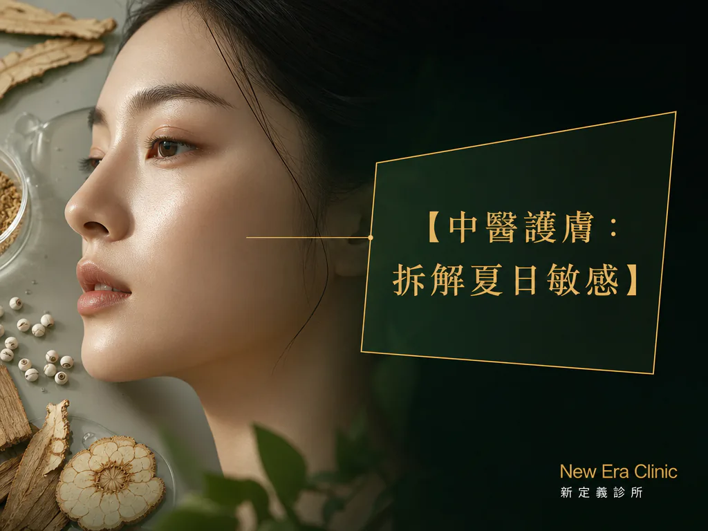 暑假一到皮膚就失控？中醫皮膚管理 TCM Skin Management 拆解 夏天 皮膚敏感 中醫 迷思，告別 冷氣房 皮膚乾癢 香港 煩惱
